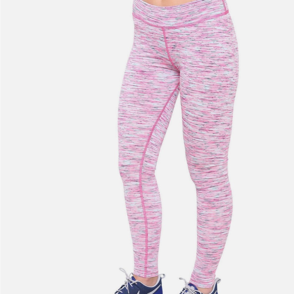 Pink sportswear leggings